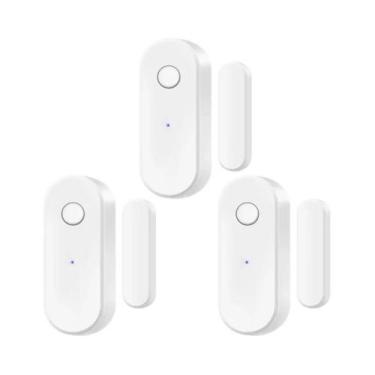 Imagem de Sensor De Alarme Para Portas E Janelas WiFi Tuya Alexa Google Controle