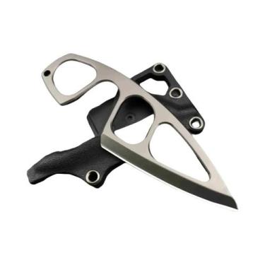 Imagem de Faca Tática Mini Para Colar EDC Portátil Multifuncional Com Lâmina Fix