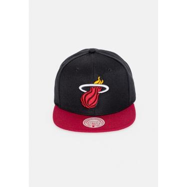 Imagem de Boné Mitchell & Ness NBA Snapback Team 2 Tone Miami Heat Masculino-Masculino