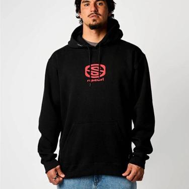 Imagem de Moletom Masculino Rip Curl Archive - BLACK-Masculino