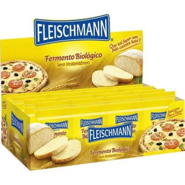 Imagem de Fermento Biológico Seco Instantâneo 125g - 16 unidades - Fleischmann