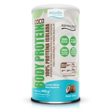 Imagem de Body Protein Sabor Coco (440g) - Equaliv-Unissex