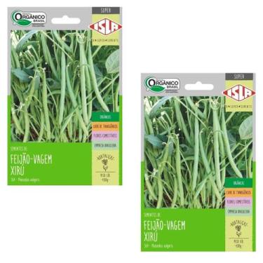 Imagem de 2X Sementes de Feijão-Vagem Xirú (4g) ISLA