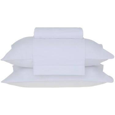 Imagem de Jogo de Cama Lençol Buddemeyer Queen Basic Percalle 180 fios 100% Algo