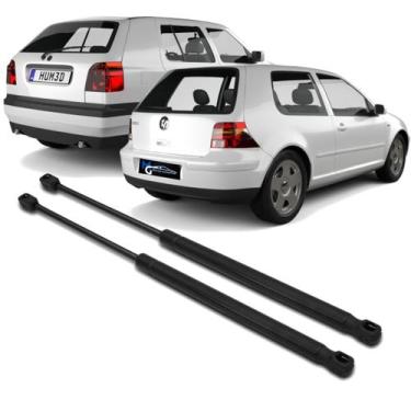 Imagem de Kit Par Pistão Amortecedor Tampa Traseira Porta Malas Golf 1999 2000 2