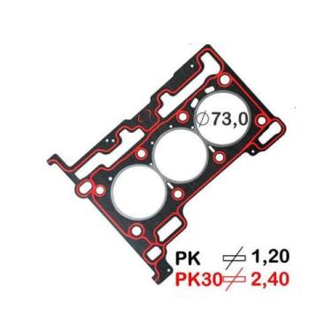 Imagem de Junta Cabeçote Baspack 2.40mm Ka Ka+ New Fiesta Ecoboost Tivct M2Da M1