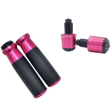 Imagem de Kit Manopla Peso Esportivo Luva Punho Universal Moto - Stark Race, Pin