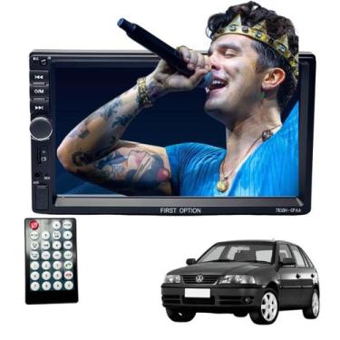 Imagem de Central Multimidia MP5 CarPlay Android Auto 2 Din 7 Polegadas Gol G3 2