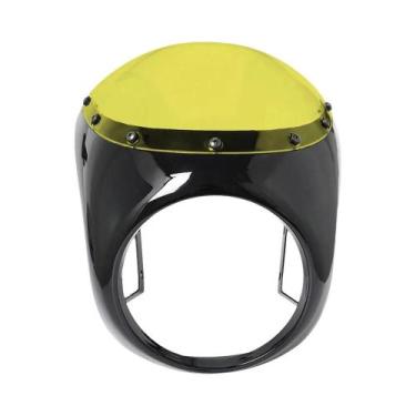 Imagem de Protetor De Farol De Motocicleta De 7 Polegadas Com Capa De Para-brisa