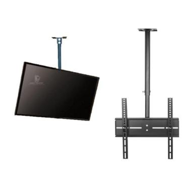 Imagem de Suporte De Teto Para Tv 26 a 70 Giro 360 Inclinável Lcd Led Qled Oled 