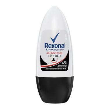 Imagem de Desodorante Rexona Rollon Women Antibacterial Invisible 50mL