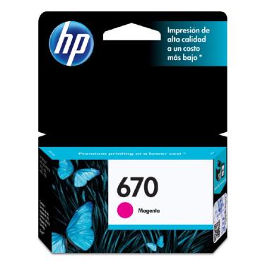 Imagem de Cartucho HP 670 Magenta - CZ115AB - Original