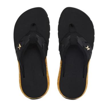 Imagem de Chinelo Kenner Rakka Ultra Force DLM-05 Preto Dourado, 41