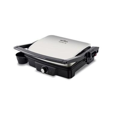 Imagem de Grill Britânia Press 180 com Placas Antiaderentes e Coletores de Gordura Preto 110V