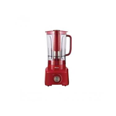 Imagem de Liquidificador Philco PH900 1200W 3L com Filtro 12 Velocidades Vermelho 110V
