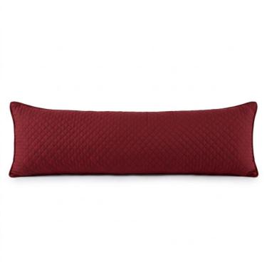 Imagem de Fronha para Travesseiro de Corpo Matelado Microfibra 44cm X 1,40m 1 Peça Decorella