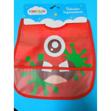 Imagem de Babador Impermeavel - Pimpolho, Vermelho