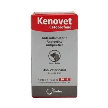 Imagem de Kenovet Cetoprofeno Anti-Inflamatório Syntec 20ml