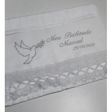 Imagem de Toalha meu batizado - DOHLER - LEKIKY, Branco