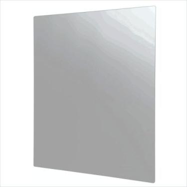 Imagem de Espelho Decorativo Retangular 45,5x55cm Prata - Cris Metal