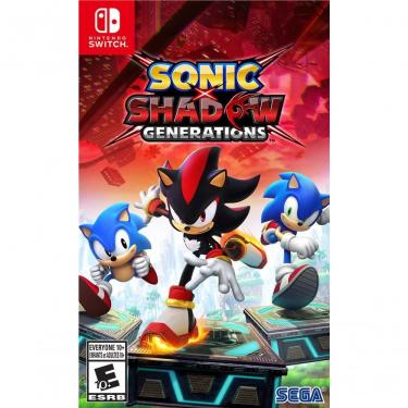 Imagem de Jogo Sega Sonic X Shadow Generations Nintendo Switch Campanha Clássica e Moderna Azul
