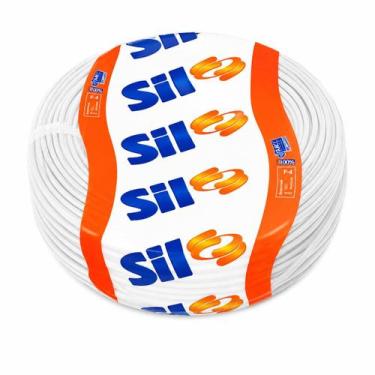 Imagem de Cabo Flexível 1,5mm Rolo 100m Fio Elétrico Branco PVC Cobre Puro Antic