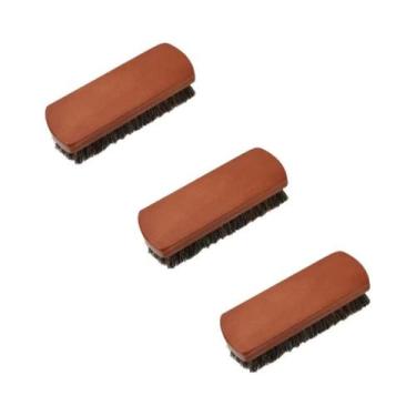 Imagem de Escova De Limpeza De Detalhes Em Couro Com Cerdas De Crina De Cavalo, 