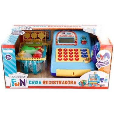 Imagem de Creative FUN Caixa Registradora Azul - Multikids