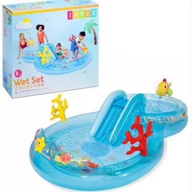Imagem de Piscina Playground Infantil Fundo Do Mar - Intex, Fundo do Mar