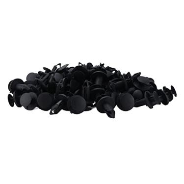 Imagem de Clipe de retenção de pressão para carro, clipes de radiador de pára-choque duráveis ​​de 100 unidades para modificação de carros