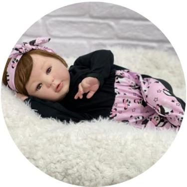 Imagem de Bebê Reborn Realista Beatriz, Fio A Fio Com Enxoval Pronta
