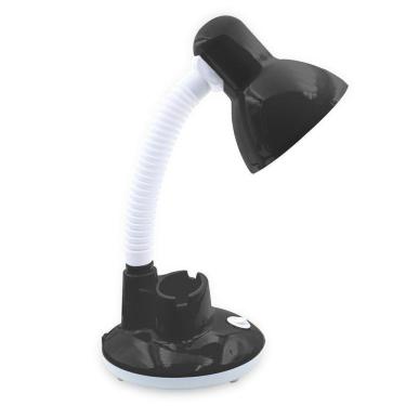 Imagem de Luminária Abajur Mesa Costura Manicure Articulável Preto