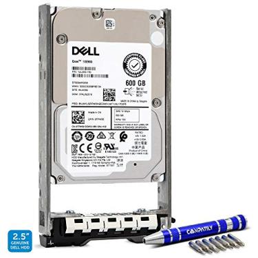 Imagem de Dell HDD 400-AJPD de substituição para servidores PowerEdge | 1,2 TB 10K SAS 12 Gb/s 2,5 polegadas | Disco rígido empresarial interno em bandeja G13 com kit de instalação compatível com chave de fenda