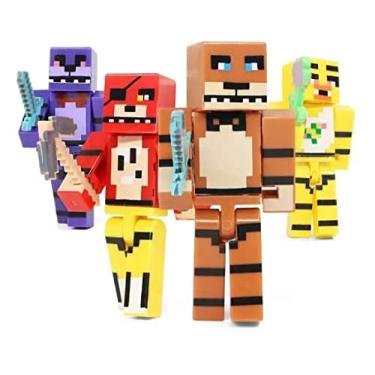 Kit 8 bonecos five nights at freddy fnaf blocos de montar - Brinquedos de  Montar e Desmontar - Magazine Luiza