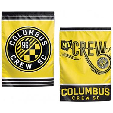 Imagem de WinCraft Columbus Crew FC Garden Flag 12.5 x 18 inches Double Sided