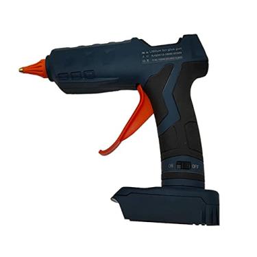 Imagem de Tingpai Máquina de cola de fusão a quente elétrica portátil sem fio fer menta de extrusão de cola de lítio aplicador pa casa DIY artes artesanato a gos adesivos feitos à mão reparos rápidos compatível