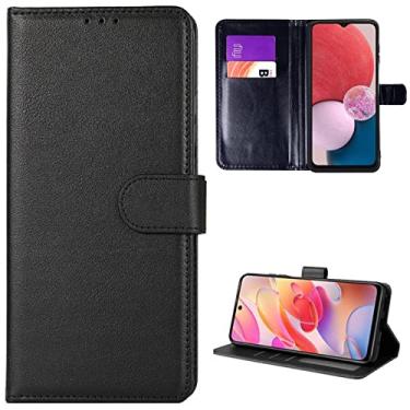 Imagem de Capa Capinha Carteira Para Samsung Galaxy A13 Case Porta Cartões Em Couro Flip Wallet 360 Anti Impacto (Galaxy A13-4G)