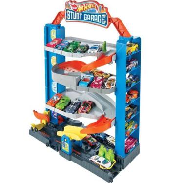 PISTA DE CARRINHOS INFANTIL SPEEDSTER HELICÓPTERO DOUBLE PARK