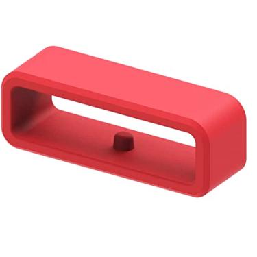 Imagem de Nandos-Store - Passador/Anel/Borracha para pulseiras de relógios compatíveis com 16mm, 18mm, 20mm, 22mm para Amazfit, samsung, Hawei, garmin - Nandos-Store (22MM, Vermelha)