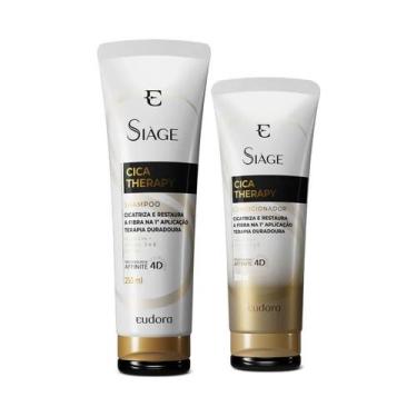 Imagem de Shampoo 250 Ml + Condicionador 200ml Siage Cica Therapy - Eudora