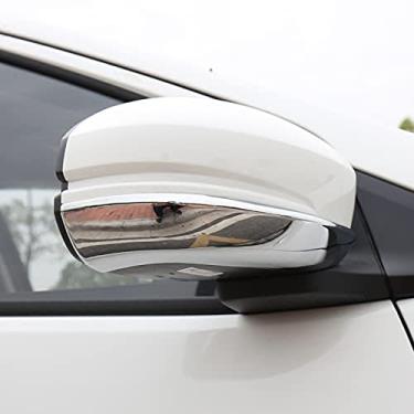 Imagem de JIERS Para Honda City 2015-2017, espelho retrovisor de carro cromado ABS abaixo da faixa de decoração acessórios de estilo de carro