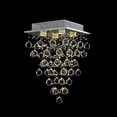 Imagem de Plafon Linha Tyrell Quadrado 4 lampadas SL-5768/C4