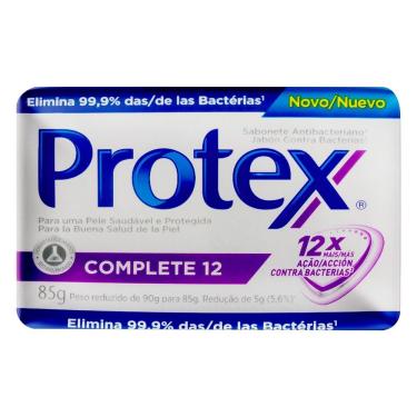 Imagem de Sabonete Protex Complete 12 Antibacteriano 85g Embalagem com 12 Unidades