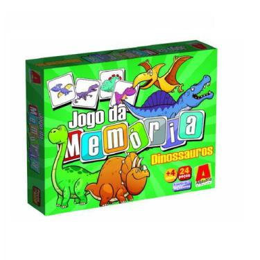 Jogo de Memória Dinossauros - Toia Brinquedos