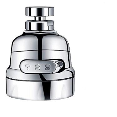 Imagem de Aerador de torneira de água de cozinha para casa Pressão difusor de água Borbulhador Filtro de economia de água Conector da torneira do bico de chuveiro, 3Modelo de chuveiro