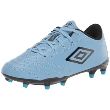 Imagem de Umbro Boy's Tocco 3 League FC Jr. Soccer Cleat, Allure/Black/Blue, 11 Little Kid