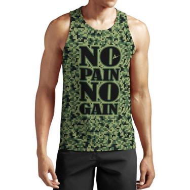 Imagem de Regata No Pain No Gain Verde