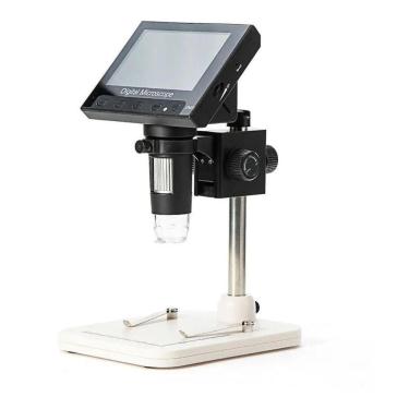 Imagem de Lupa Conta-Fio Microscópio Eletr. Digital 1000X Usb Tela 4.3