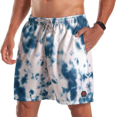 Imagem de Short Bermuda Tie Dye Dalm Blue 1-Masculino