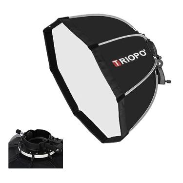 Imagem de Triopo KX65 Soft Box 25.6in/65cm Octagon Umbrella Photography Softbox para Godox V1 AD200Pro Round Head Flash Speedlite Speedlight Soft Box Light Difusor